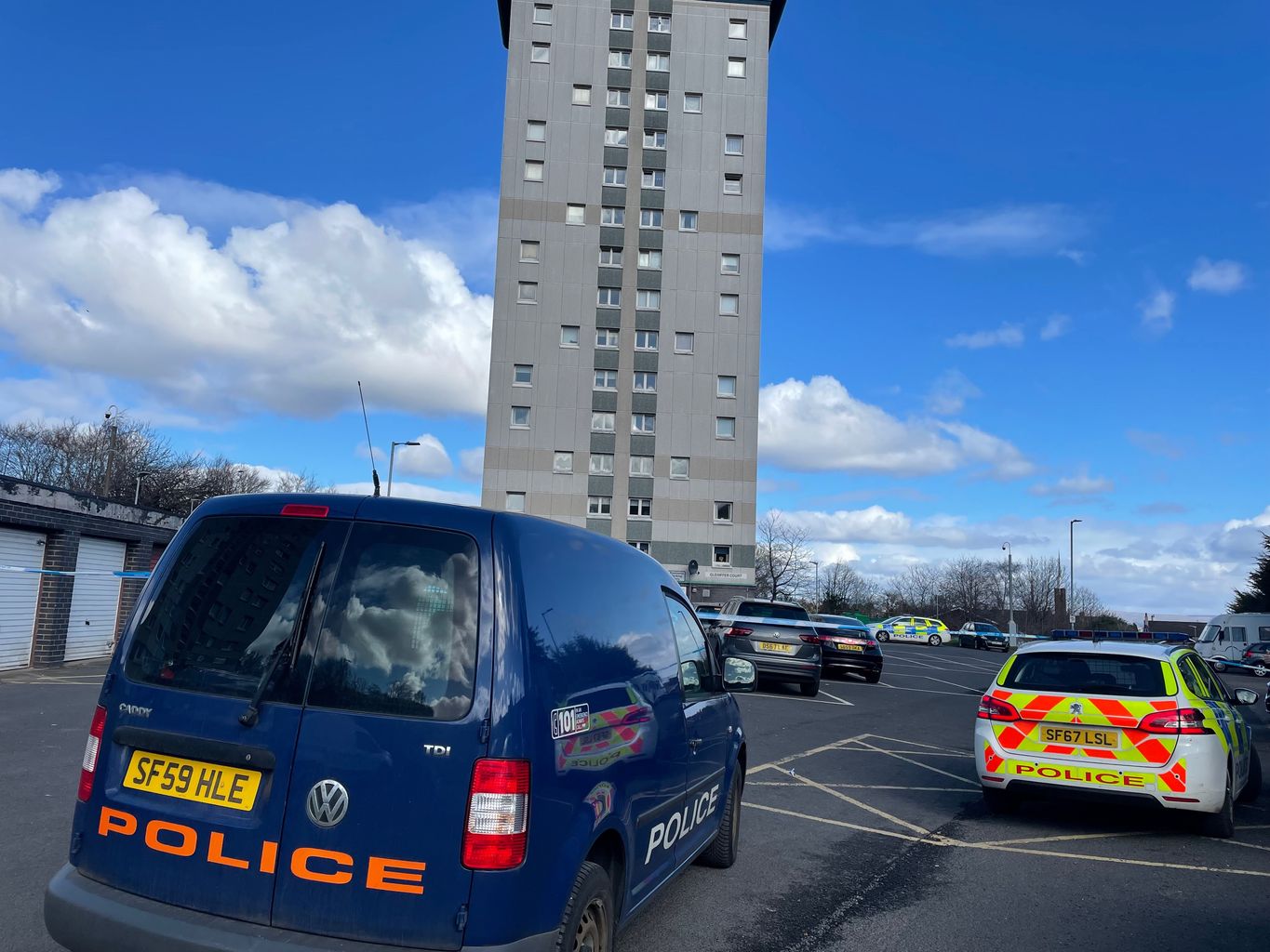 Woman found dead at Paisley high rise News Clyde 1